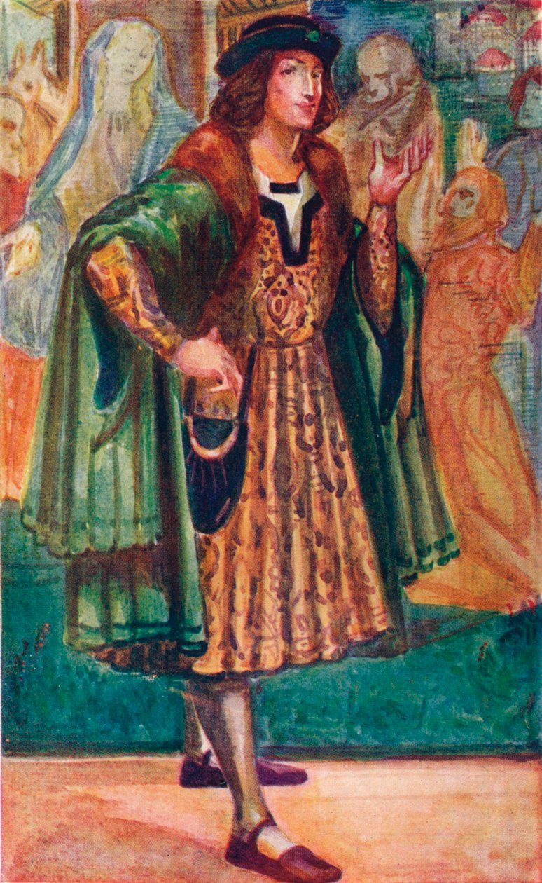 En man från Richard III:s tid, 1907 av Dion Clayton Calthrop