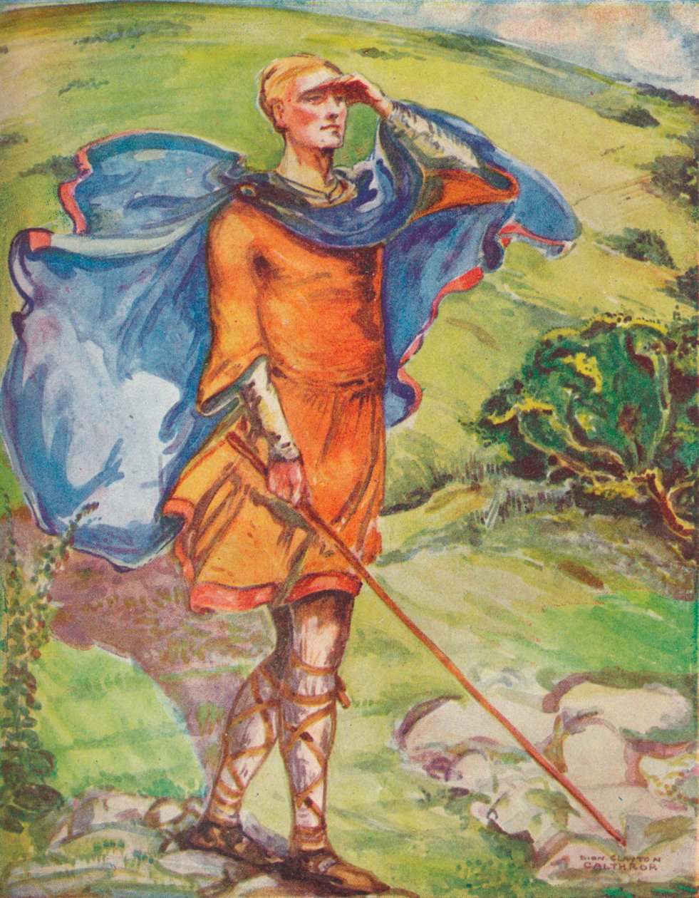 En man från William I:s tid, 1907 av Dion Clayton Calthrop