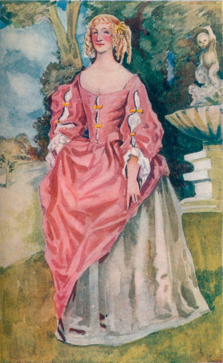 En kvinna från Karl II:s tid, 1907 av Dion Clayton Calthrop