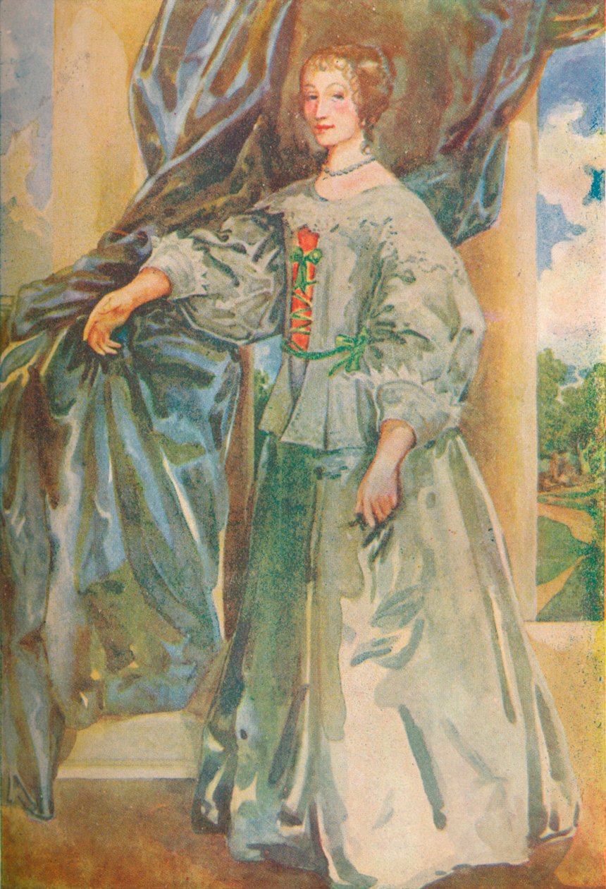 En kvinna från Karl I:s tid, 1907 av Dion Clayton Calthrop