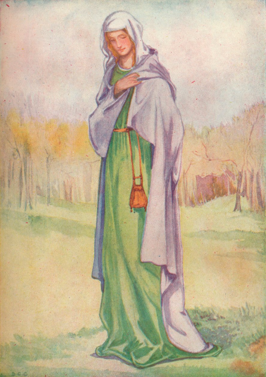 "A Woman of the Time of Henry III", 1907 av Dion Clayton Calthrop