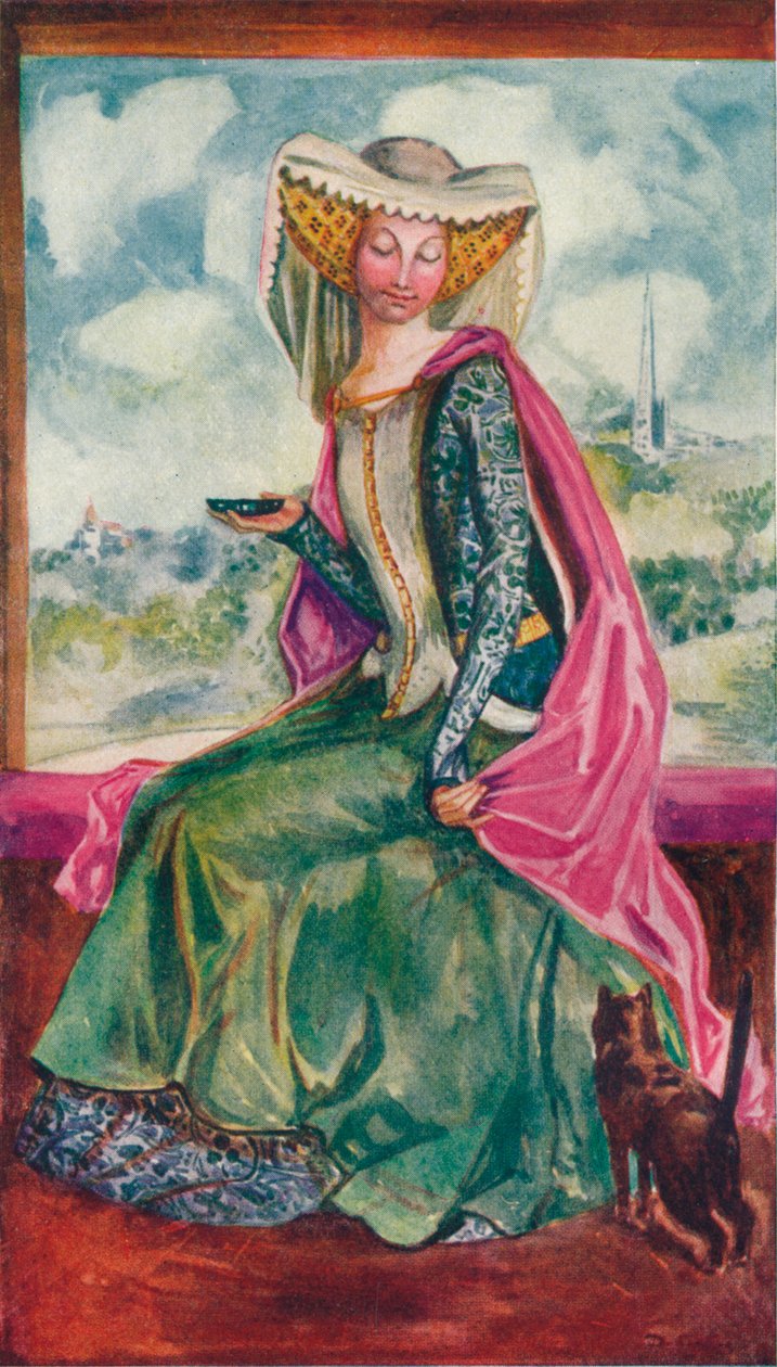 En kvinna från Henrik IV:s tid, 1907 av Dion Clayton Calthrop
