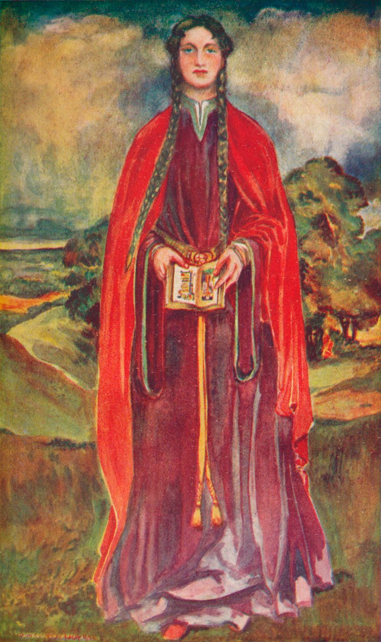 En kvinna från Henry I:s tid, 1907 av Dion Clayton Calthrop