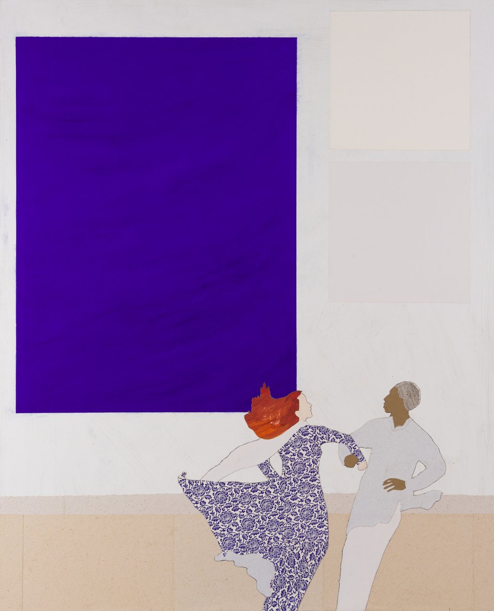 Klein inspireras av Dancing, 2020 (collage) av Dione Verulam