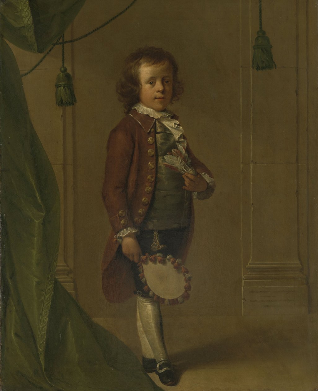 Porträtt av Dionys Eliasz van Nijmegen av Dionys van Nijmegen