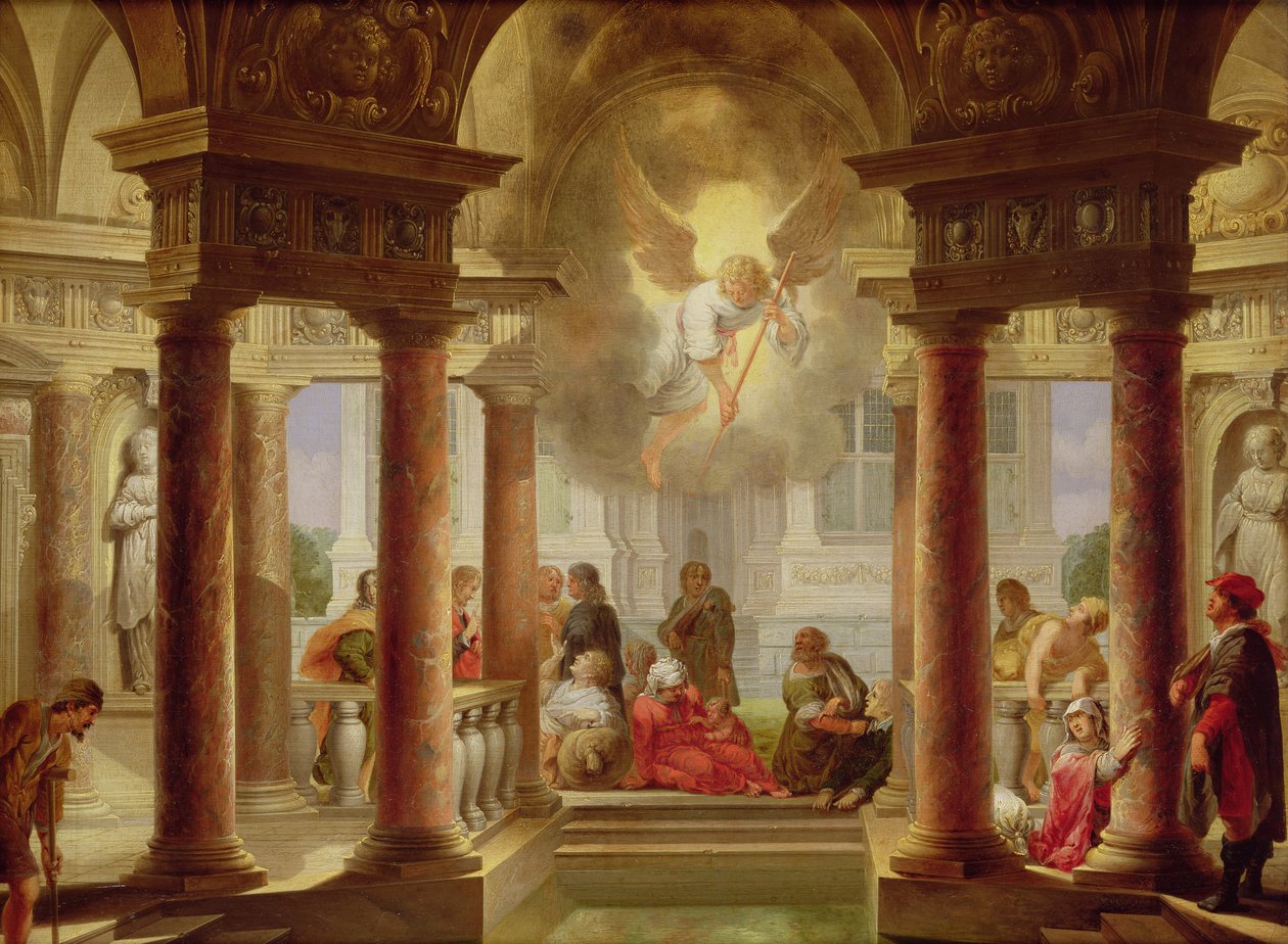 Le Taeele o Petesa, 1645 swed av Dirck van Delen