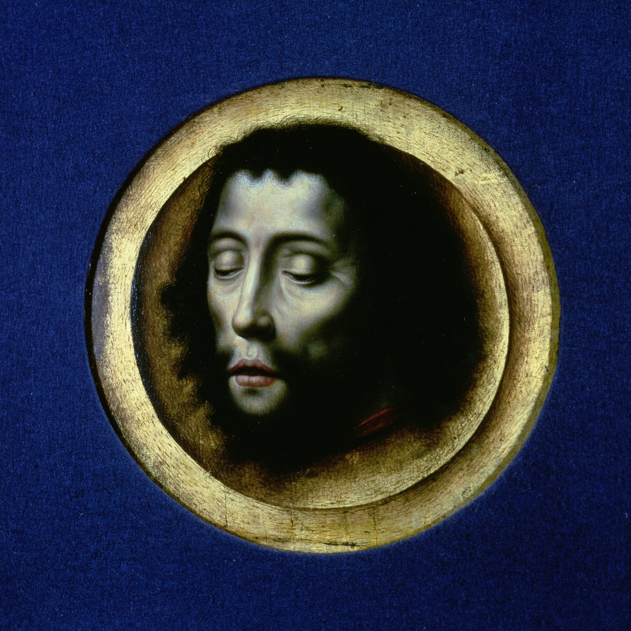 Johannes Döparens huvud av Dirck Bouts