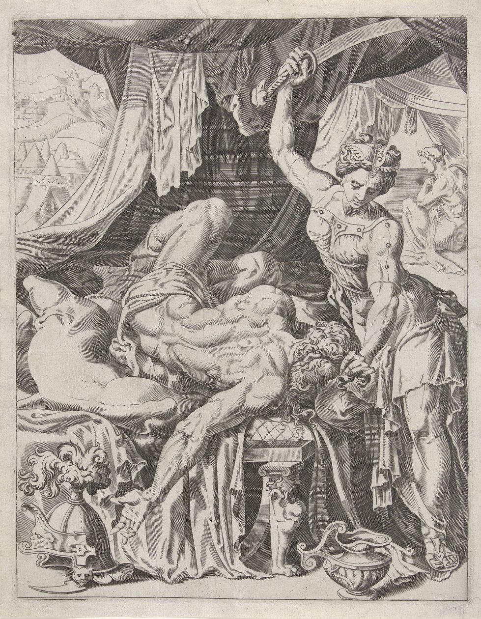 Judith skär av Holofernes huvud Damlistor (serietitel) av Dirck Volckertsz. Coornhert