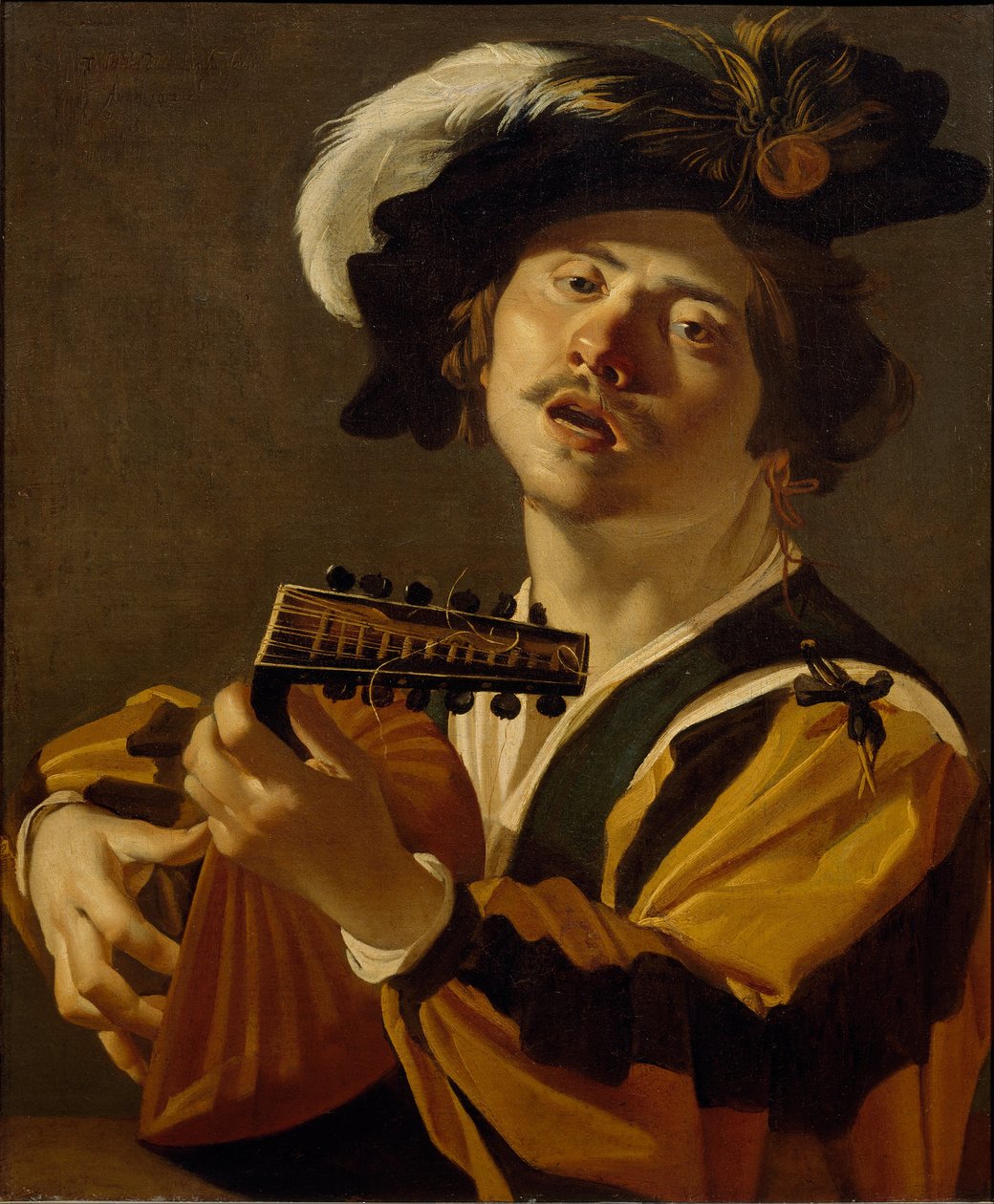 Luthspelaren av Dirck van Baburen