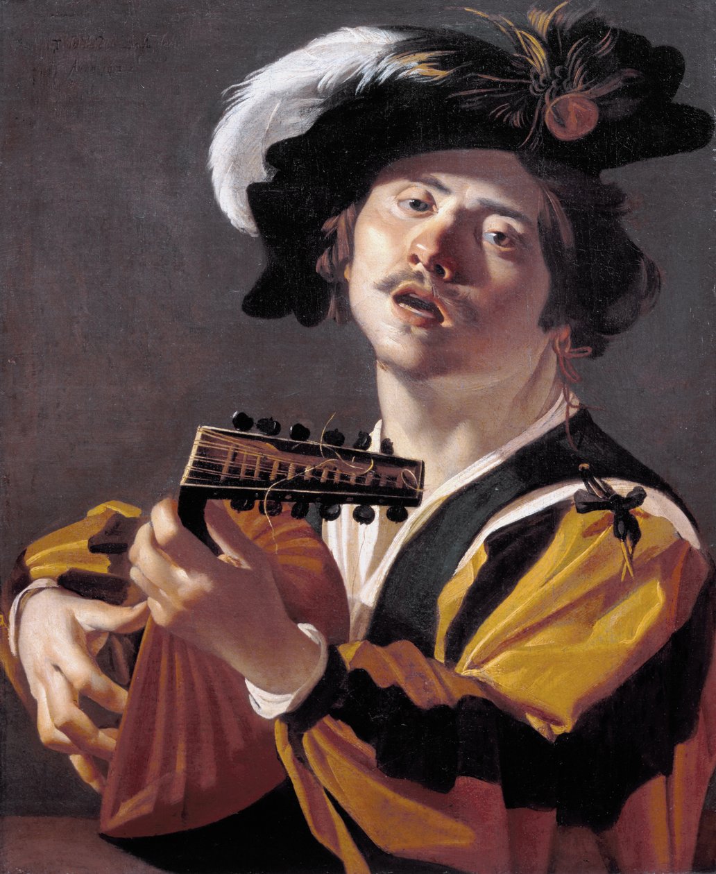 Luthspelaren av Dirck van Baburen