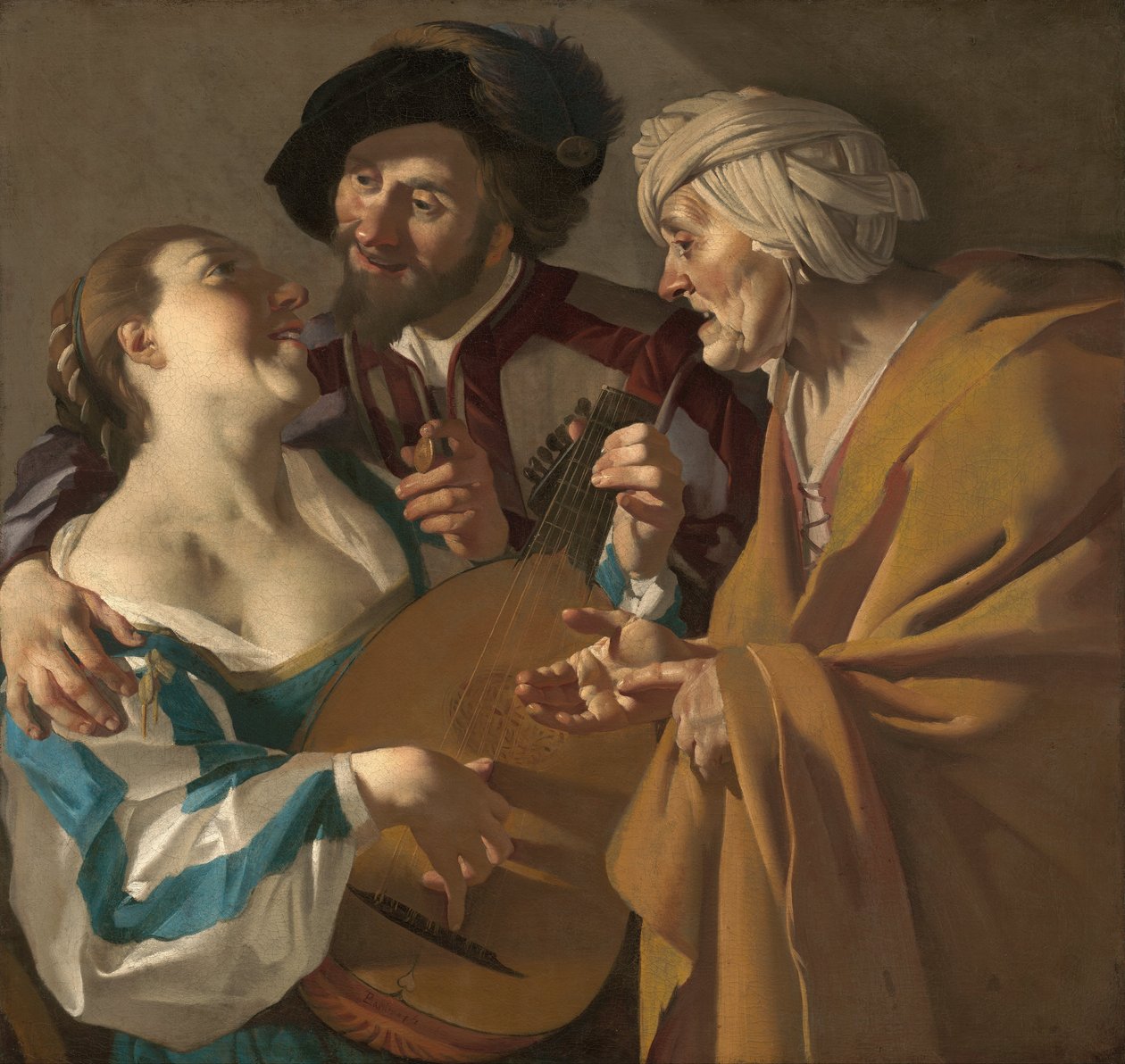Upphandlaren av Dirck van Baburen