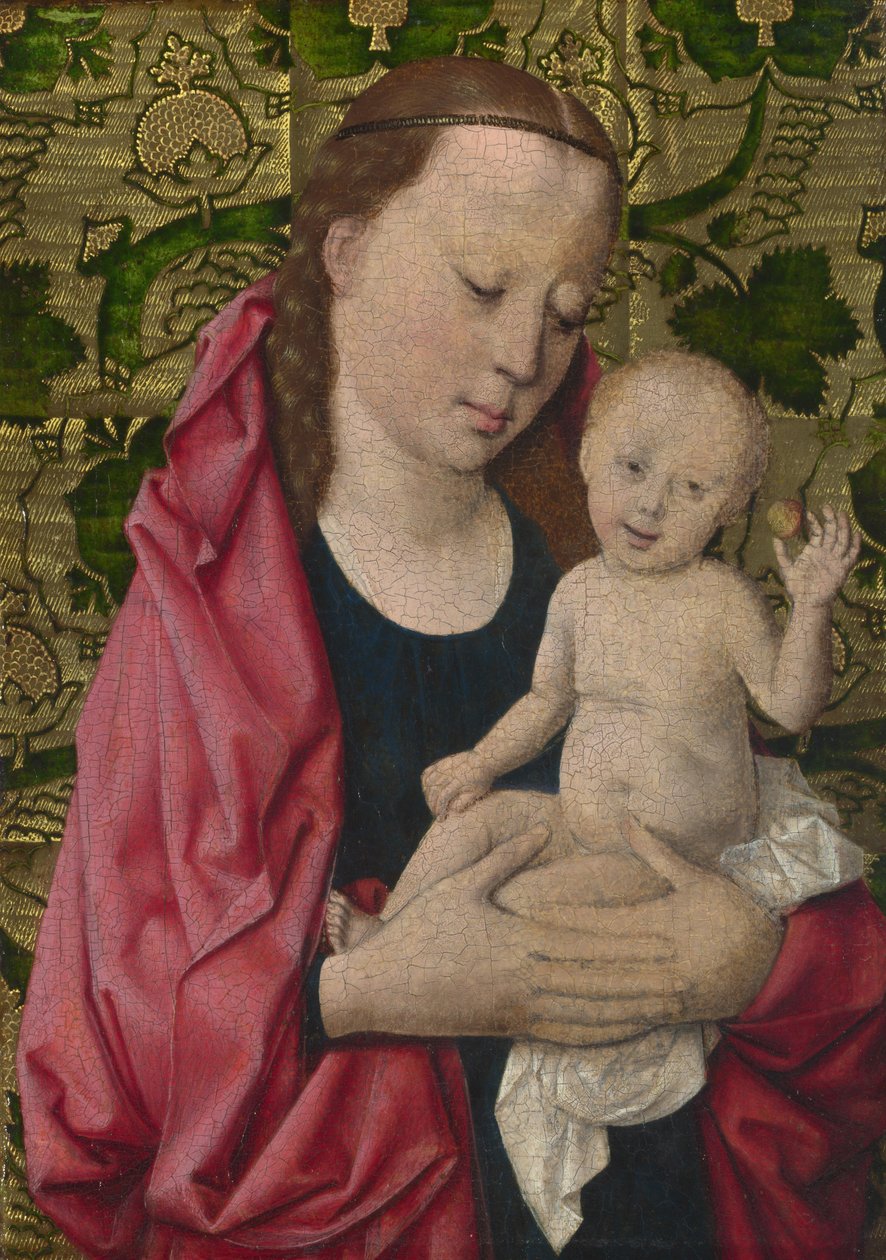 Jungfrun och barnet, ca 1465 av Dirk Bouts