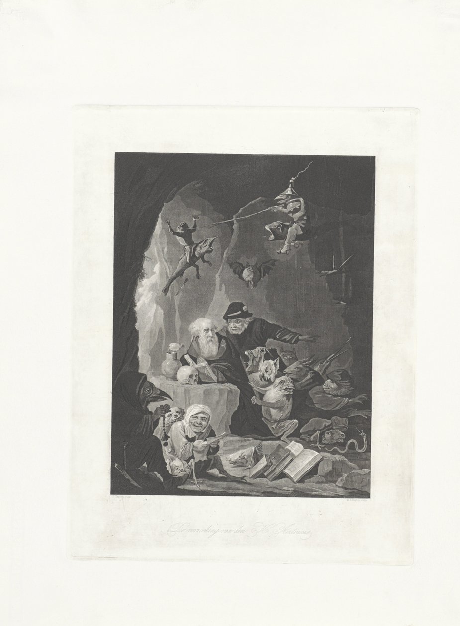 The Temptation of Saint Anthony (titel på objekt) av Dirk Jurriaan Sluyter
