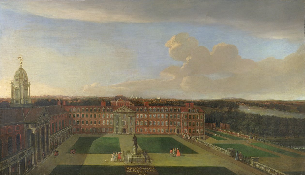 Royal Hospital, Chelsea, 1717 av Dirk Maes