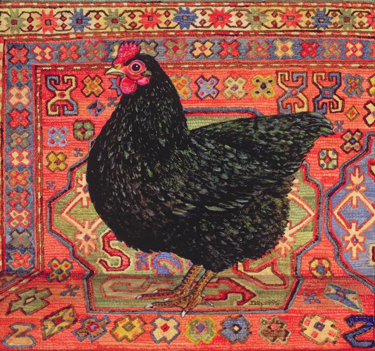 Black Carpet Chicken, 1995 av Ditz