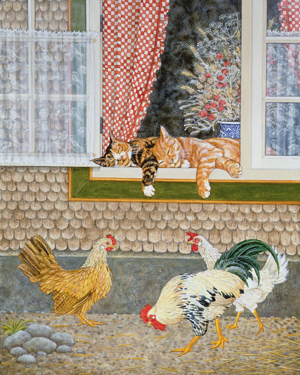 The Fowl och The Pussycats av Ditz