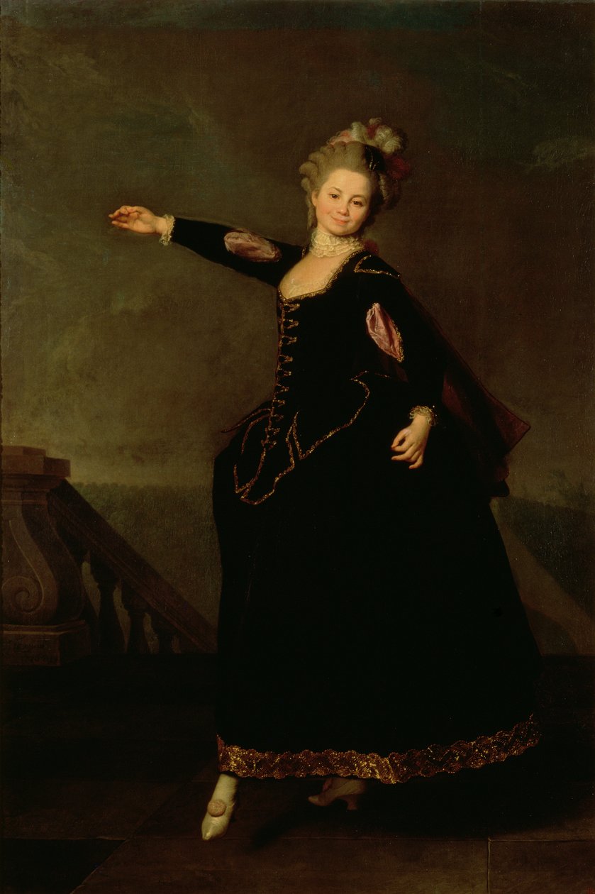 Porträtt av Natalia Semenovna Borsjtjova (1758-1843) 1776 av Dmitri Grigorievich Levitsky