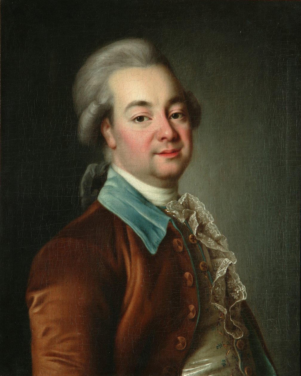 Porträtt av Alexander Khrapovitsky 1749-1801, 1781 av Dmitri Grigorievich Levitsky