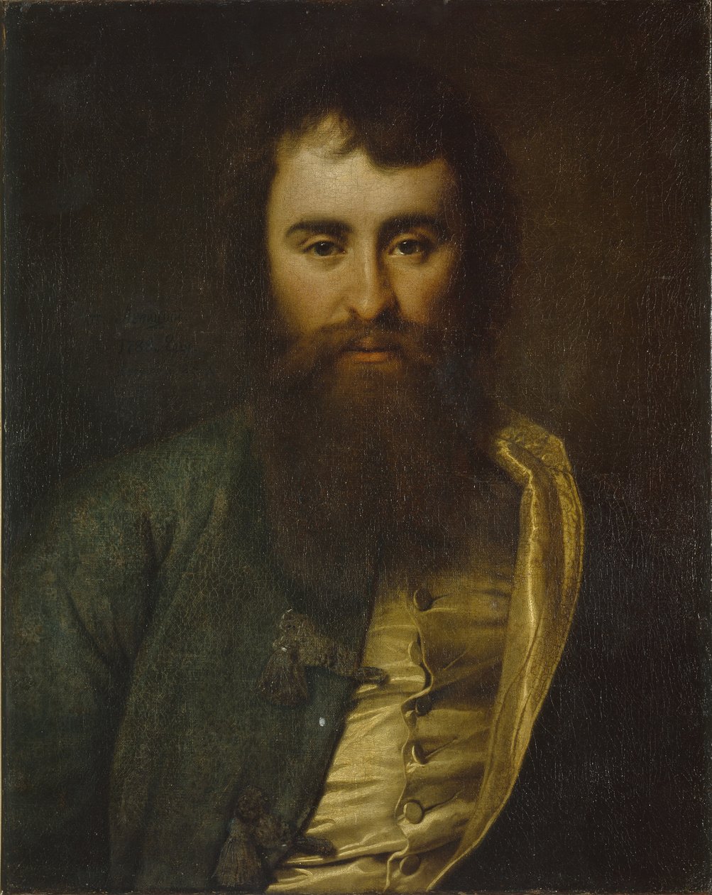 Porträtt av Andrei Ivanovich Borisov, 1788 av Dmitri Grigorievich Levitsky