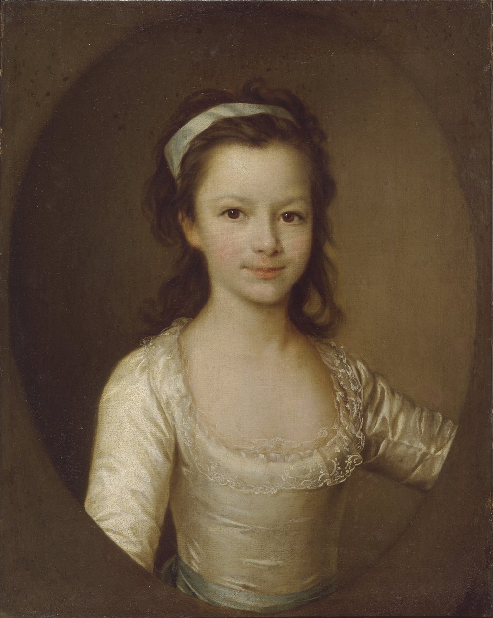 Porträtt av Contess Ekaterina Artemievna Vorontsova 1780-1836 som Hild, slutet av 1780-talet av Dmitri Grigorievich Levitsky