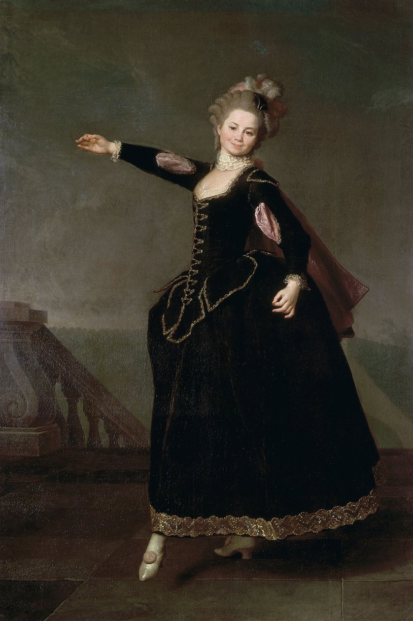 Porträtt av Natalia Semyonovna Borshcheva 1758-1843, 1776 av Dmitri Grigorievich Levitsky