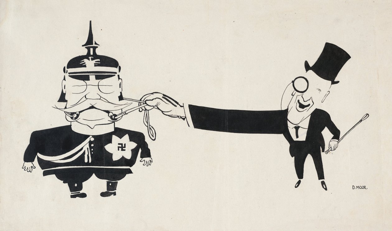 Kapitalism och tysk militarism är stora vänner, 1920-1925. av Dmitriy Stakhievich Moor