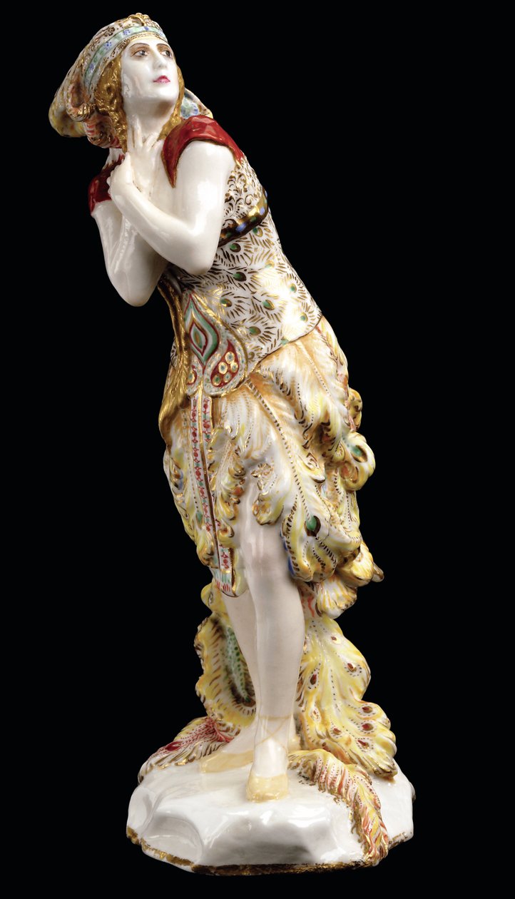 Tamara Karsavina (1885-1978) i Baletten Eldfågeln (L