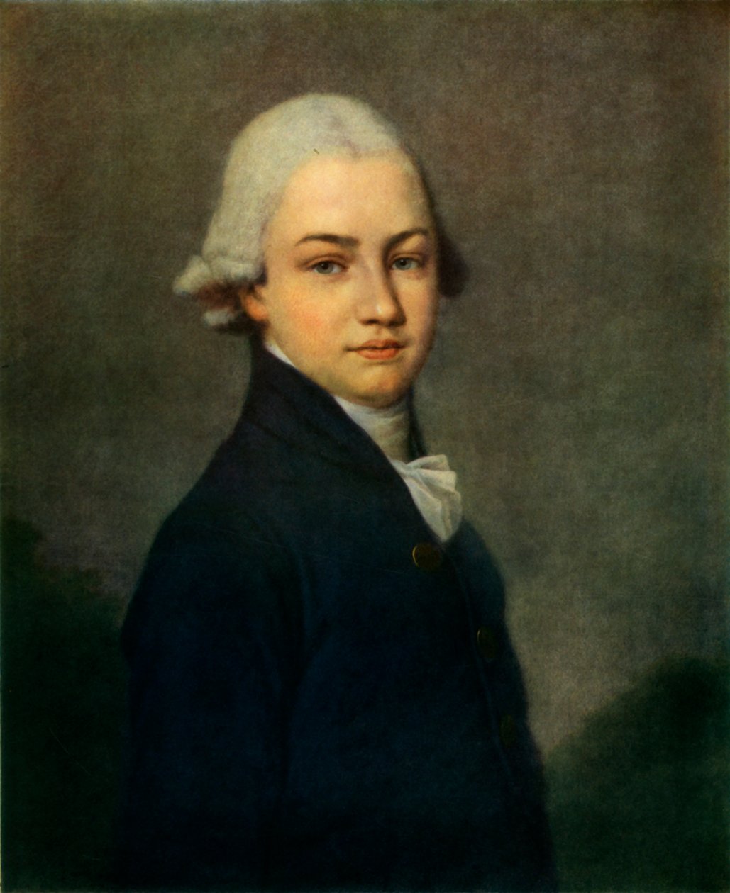 Porträtt av greve Santi, c1780-talet, 1965. av Dmitri Grigorievich Levitsky