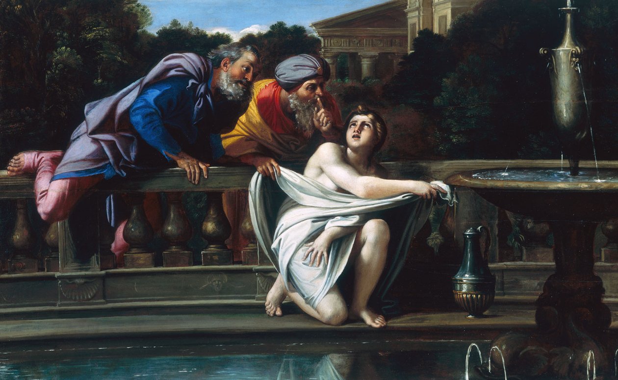 Susanna and the Elders  av Domenichino
