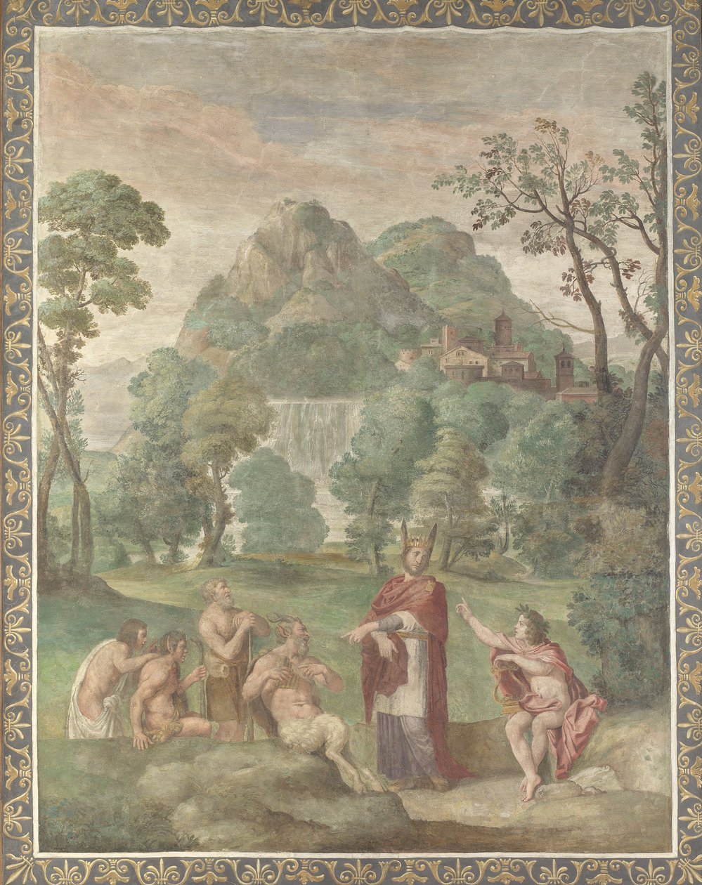 Midas dom av Domenichino