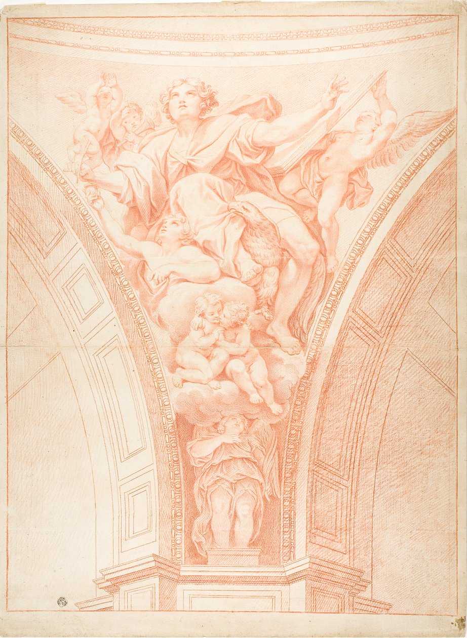 Sankt Johannes evangelisten av Domenichino