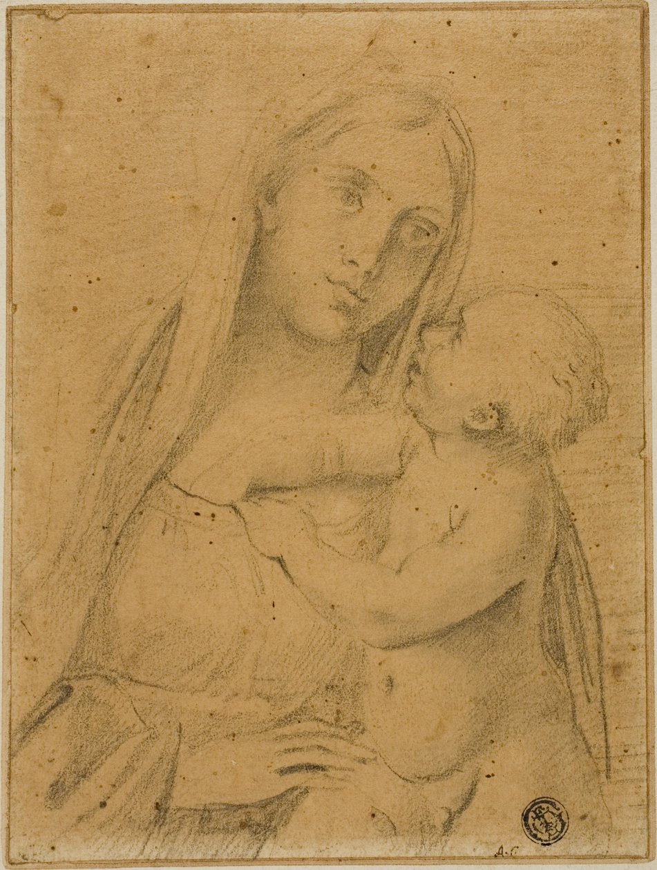 Jungfru och barn av Domenichino