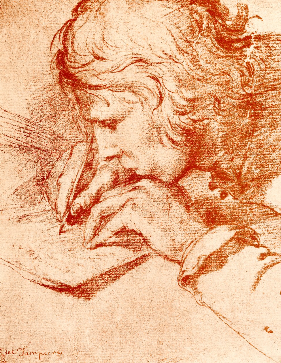 Författaren av Domenichino
