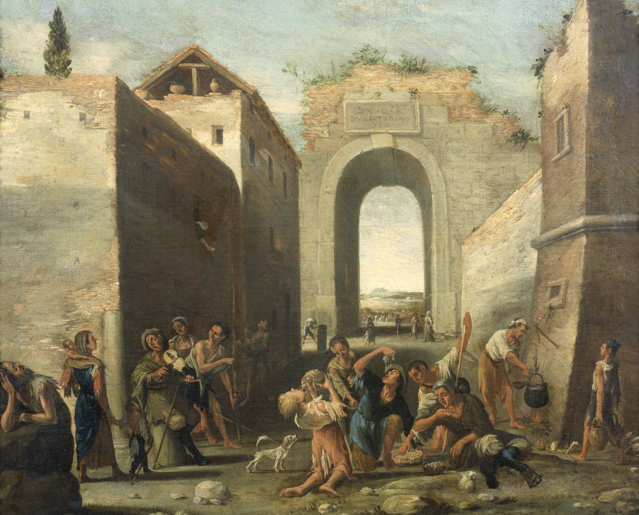 Makaronätare av Domenico Gargiulo