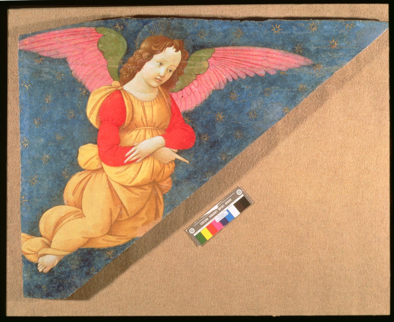 Ängel: Panel från Figline-altartavlan av Domenico Ghirlandaio