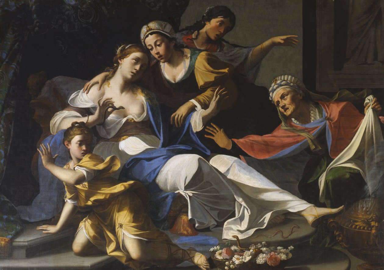 Kleopatras död av Domenico Maria Muratori
