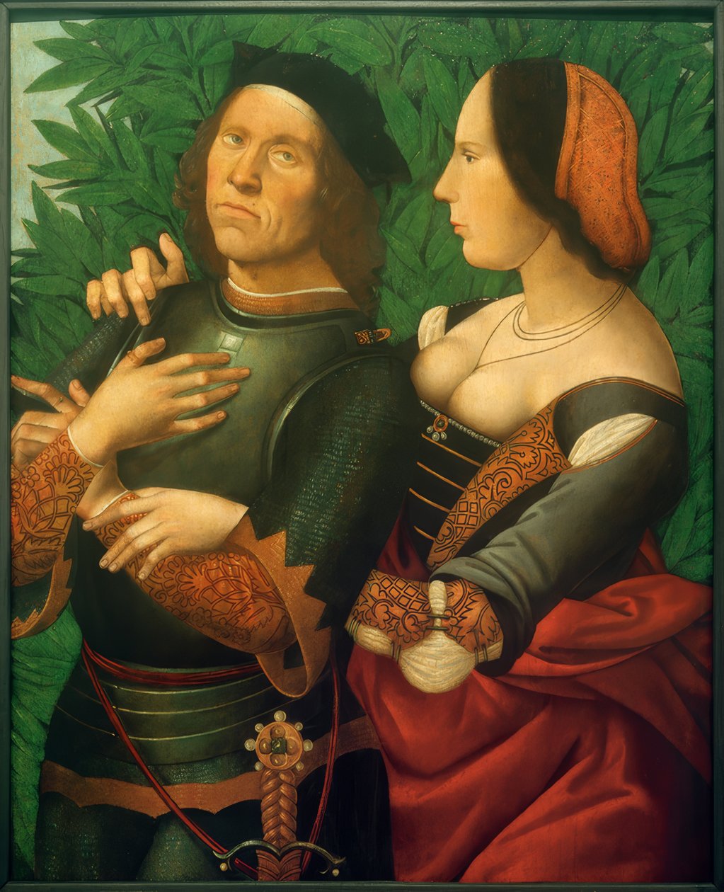 Riddaren och damen av Domenico Panetti