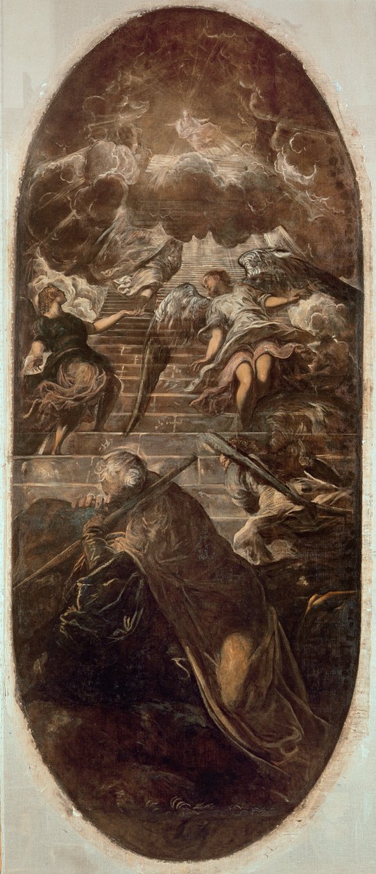 Jakobs stege av Domenico Robusti Tintoretto