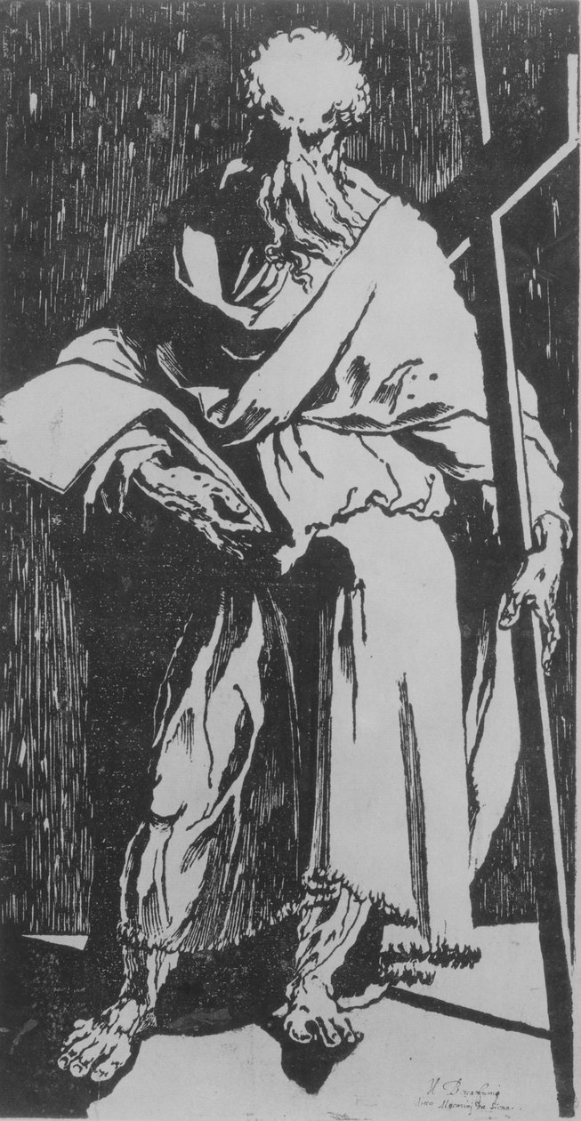 Sankt Filip, ca. 1540-1550. av Domenico Beccafumi