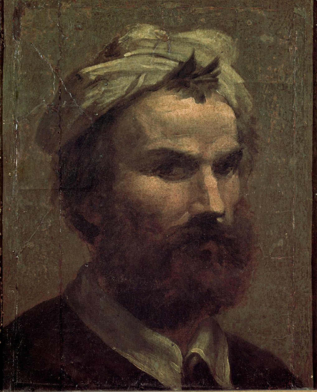 Självporträtt. Målning av Domenico Beccafumi (1486-1551) av Domenico Beccafumi