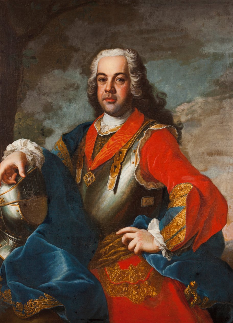 Prins Francisco av Braganza, infant av Portugal, 7:e hertig av Beja och storprior av Malteserorden i Portugal av Domenico Dupra