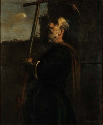 Aposteln Sankt Filip av Domenico Fetti or Feti