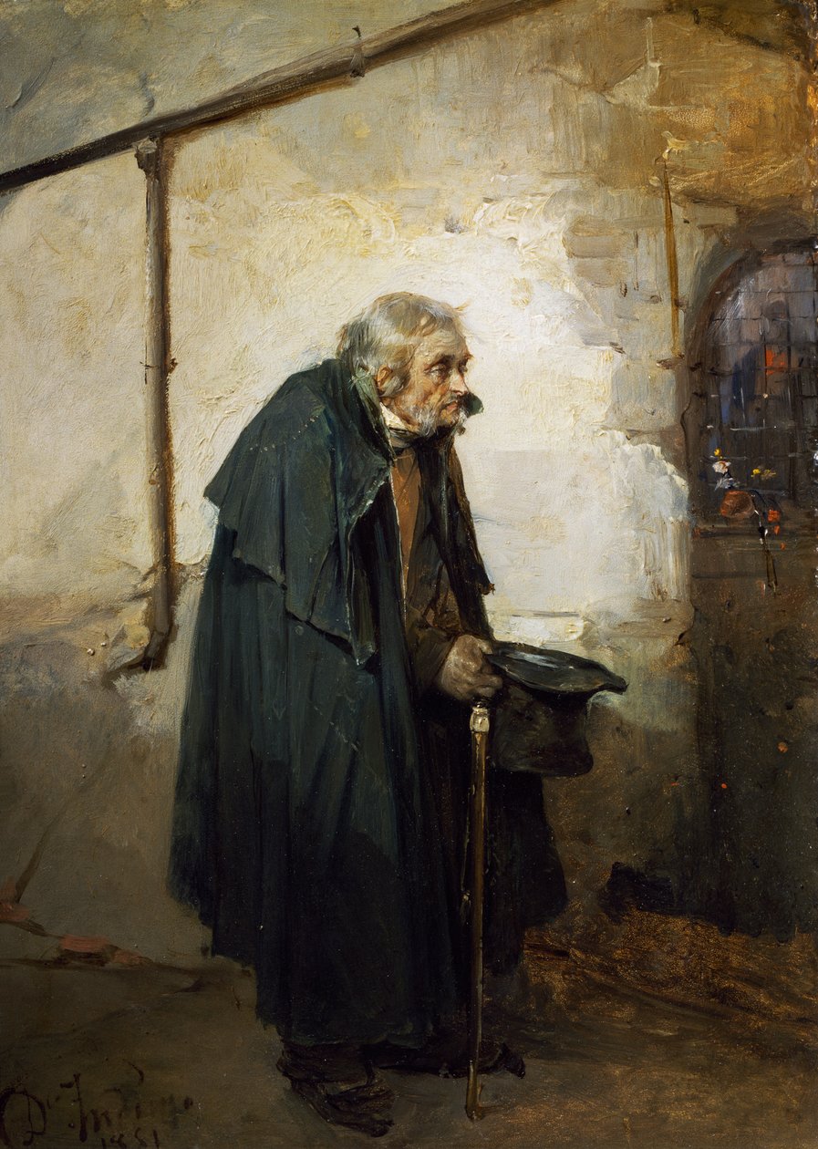 Saafiafiga ia Madonnaswed av Domenico Induno