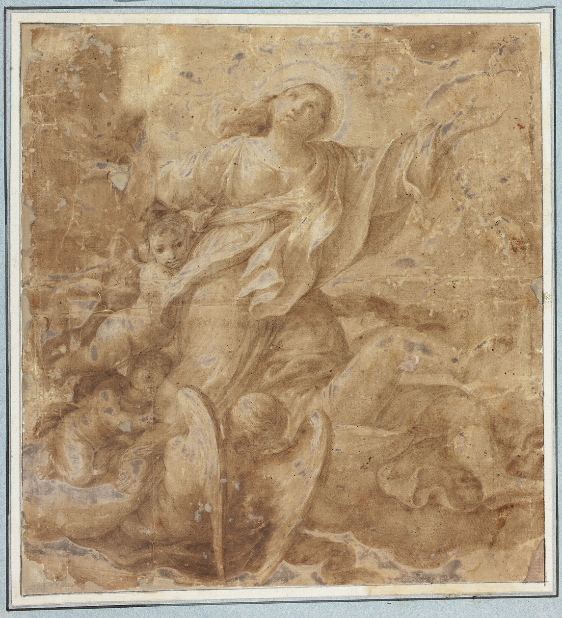 Jungfruns antagande av Domenico Maria Canuti