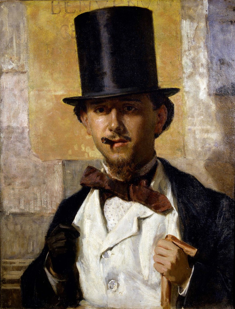 Porträtt av Bernardo Celentano 1835-1863, 1859. av Domenico Morelli