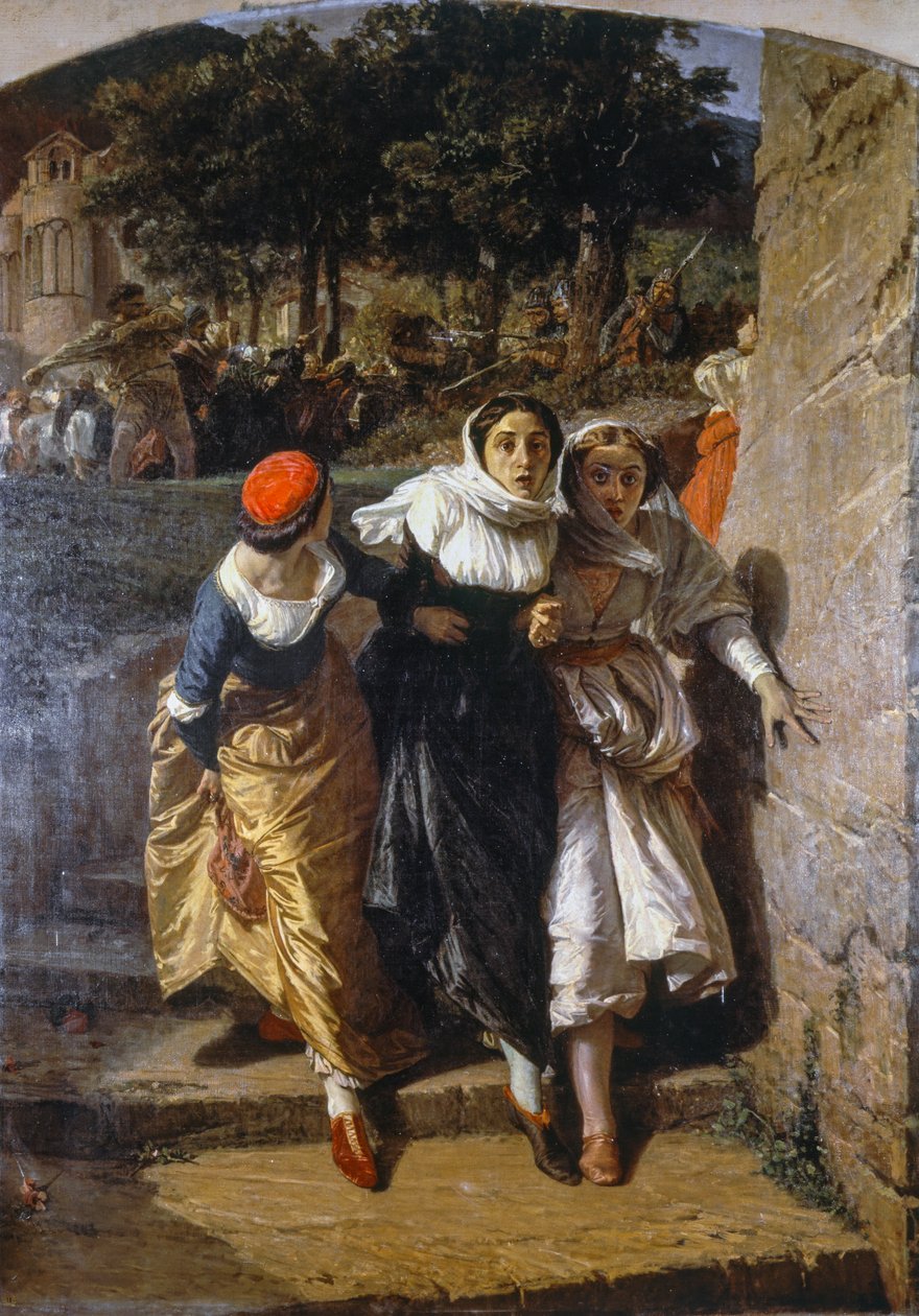 sicilianska vesper av Domenico Morelli