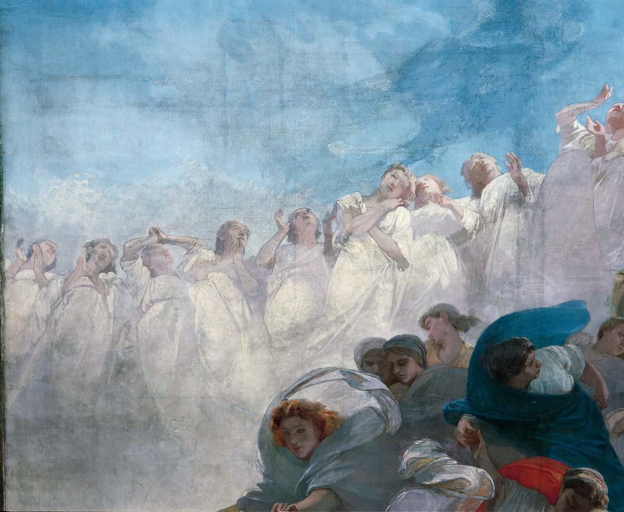 Antagandet, detalj av Domenico Morelli