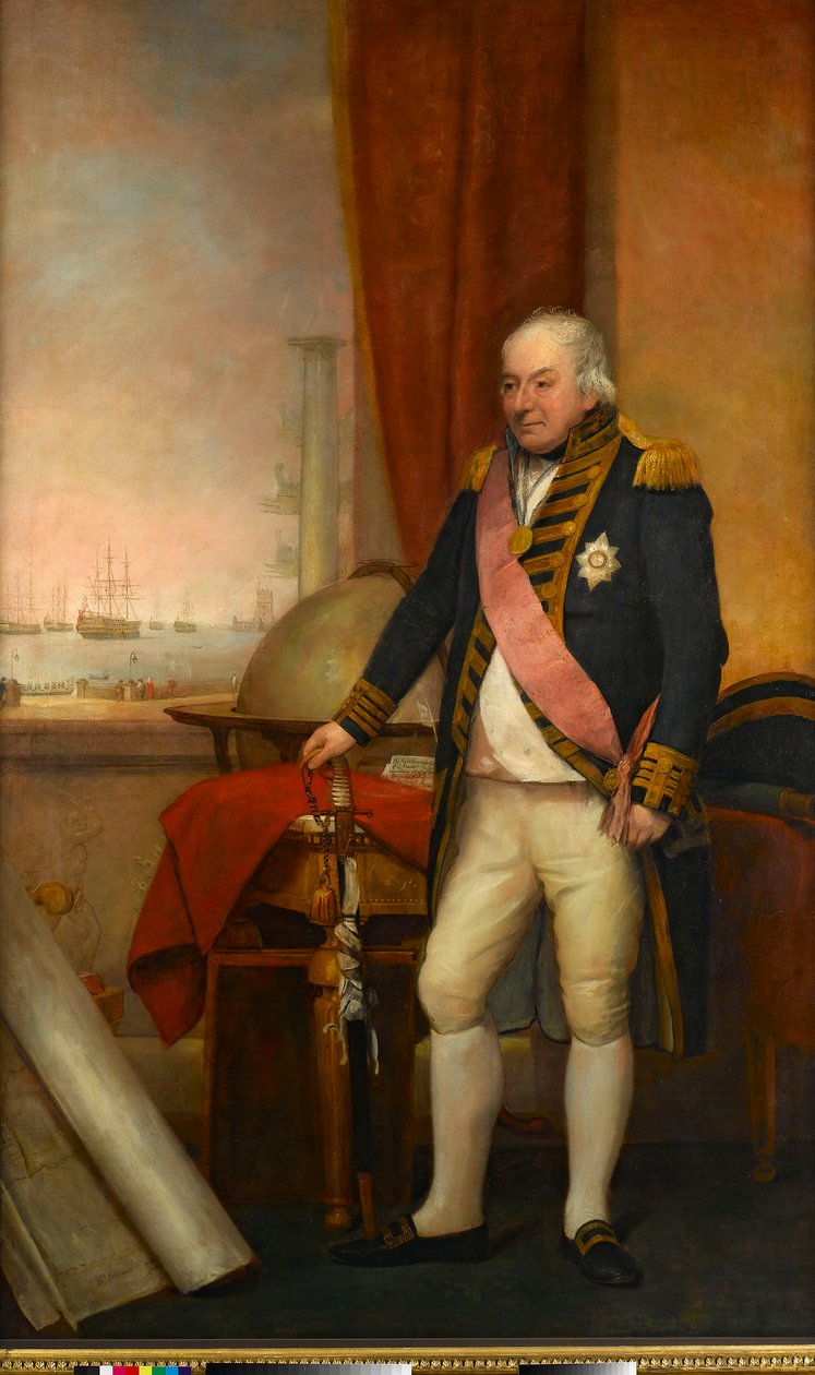 Konteramiral Sir John Jervis av Domenico Pellegrini