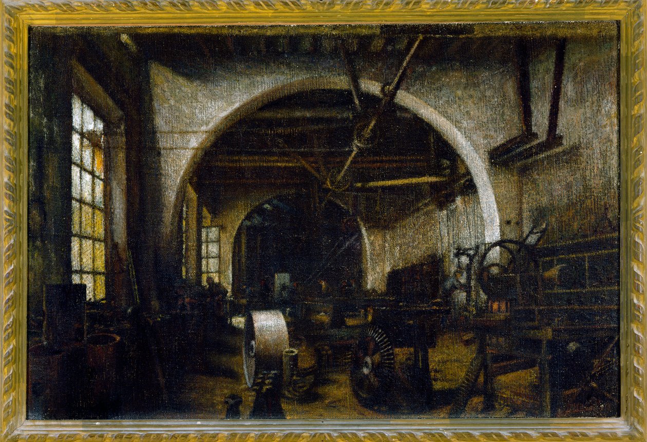 Fabriksverkstaden av Domenico Pesenti