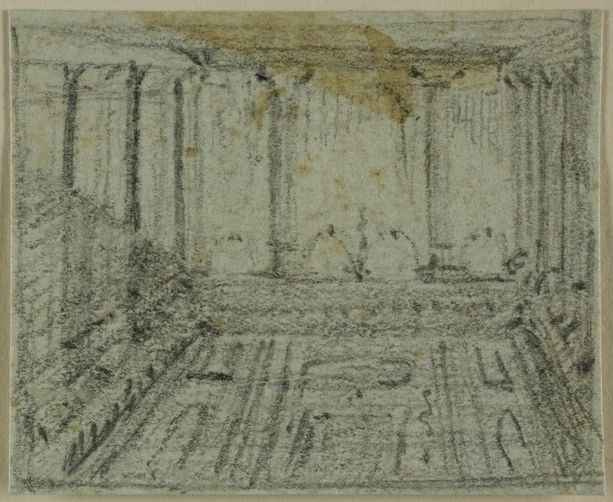 Portiken av Domenico Quaglio